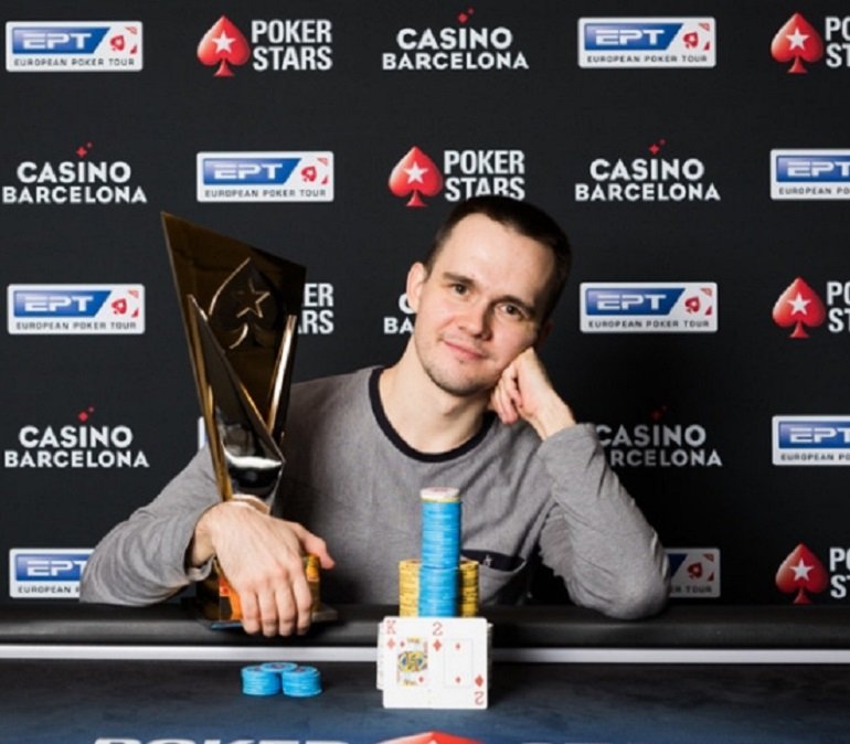 Mikita Badziakouski wins 2018 PS EPT Barcelona SHR event